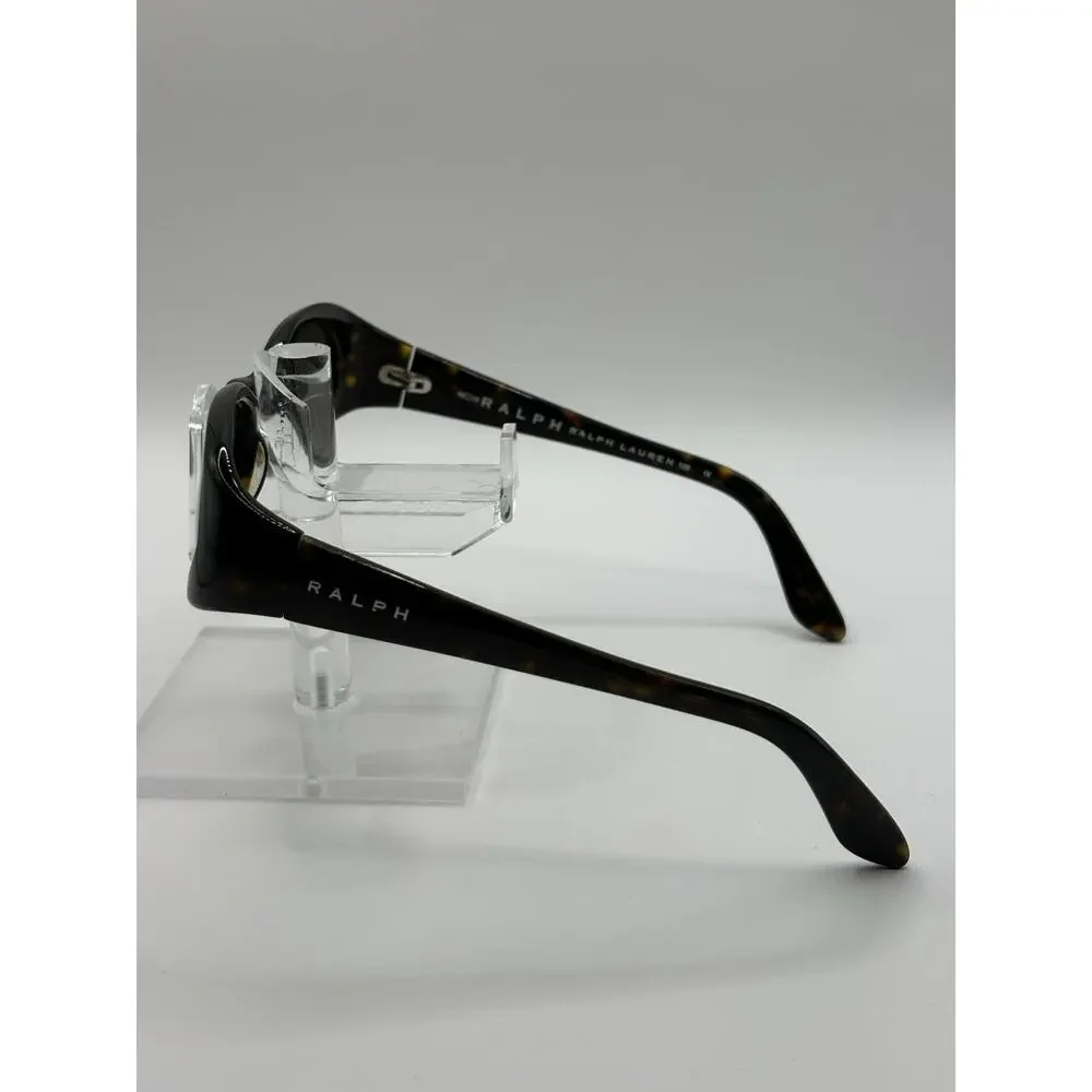 Vintage Ralph Lauren 941/S 086 Tortoise Oval Sunglasses Brown Lenses